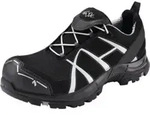 Haix Halbschuh schwarz/silber Black Eagle Safety 41.1 Low ESD, S1P, EU-Schuhgr&ouml;&szlig;e: