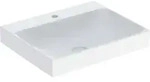 Geberit Waschtisch One 60cm, Hahnl. mit., o. &Uuml;L, wei&szlig; KeraTect