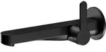 Keuco EHM IXMO Flat Ausl. 225mm, sw ma, Wd-mont., rd Rosette