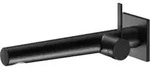 Keuco Waschtisch-Einhebelmischer IXMO Ausl. 265mm, sw ma, Wandmont., eck Ros.