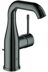 Grohe Waschtisch-Einhebelmischer Essence hd graphite, M-Size, mit Ablaufgarnitur