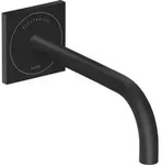 hansgrohe Elektronischer Waschtischmischer Axor Uno UP, Ausladung 225mm, mattschwarz