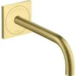 hansgrohe Elektronischer Waschtischmischer Axor Uno UP, Ausladung 225mm, brushed