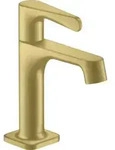 hansgrohe Standventil 90 Axor Citterio M Ausl. 103mm, o. Abl.garn, brushed brass