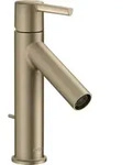hansgrohe Waschtisch-Einhebelmischer 100 Axor Starck A 103mm, m HG, ZugstAblGar,