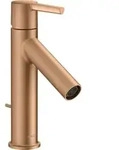 hansgrohe Waschtisch-Einhebelmischer 100 Axor Starck A 103mm, m HG, ZugstAblGar,