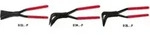 Bessey Falzzange 45&deg; gebogen (PVC-beschichtete Griffe) D34-60-P