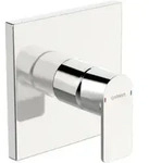 Hansa Fertigmontageset HANSASTELA UP-Brause-Einhebelmischer, Rosette eckig, chrom