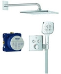 Grohe Unterputz-Duschsystem Grohtherm SmartControl 34865 THM eckige Form 2 ASV...