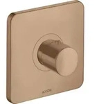 hansgrohe Fertigset Axor Citterio M UP-Thermostat, brushed red gold