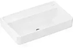 hansgrohe Waschtisch Xanuia Q Compact 650x390mm, ohne Hahnloch/&Uuml;berlauf, wei&szlig;