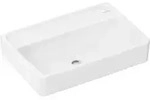 hansgrohe Waschtisch Xanuia Q 550x370mm, ohne Hahnloch/&Uuml;berlauf, wei&szlig;