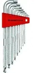 PB Swiss Tools Winkelschraubendreher- Satz im Kunststoffhalter 9-teilig 1,5-10mm