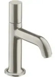 hansgrohe Standventil 70 Axor Ausl. 100mm, o. Abl.garn, Edelstahl-Optik