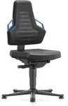 bimos Nexxit mit Gleiter PU-Polster Grifffarbe blau Sitzh&ouml;he 450-600 mm