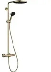 hansgrohe Brause-Set Pulsify S Puro m TH, 2 Verbaucher, 8 l/m., brush. bron