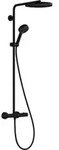 hansgrohe Brause-Set Pulsify S Puro m TH, 2 Verbaucher, 11,2 l/m., matt-sw