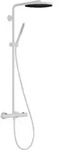 hansgrohe Brause-Set Pulsify S Puro m Thermostat, 2 Verbaucher, 8 l/m., mattwei&szlig;