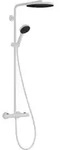 hansgrohe Brause-Set Pulsify S Puro m Thermostat, 2 Verbaucher, 8 l/m., mattwei&szlig;