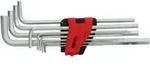 KS Tools Innensechskant-Winkelstiftschl&uuml;ssel-Satz, extra lang, 10-tlg.
