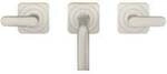 hansgrohe Fertigset Axor Citterio M UP-3-Loch-Waschtischarmatur, A 166mm, Ro, ED