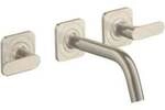 hansgrohe Fertigset Axor Citterio M UP-3-Loch-Waschtischarmatur, A 166mm, Ros.,
