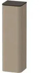 Duravit Halbhochschrank Happy D.2 Plus 40x36x133,6cm, 1 T&uuml;r, T&uuml;r rechts, leinen