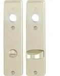 Hoppe Kurzschild-Paar 202KP Alu. F2 Bad SK/OL
