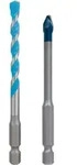 Bosch EXPERT HEX-9 Hard Ceramic + HEX-9 Multi Construction Bohrer, 6 mm