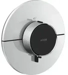 hansgrohe Thermostat Axor ShowerSelect ID HF Unterputz, rund, Brushed Nickel
