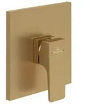 V&B Fertigmontageset Architectura Square UP-EHM-Dusche, Wandmontage, brushed gold