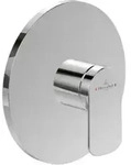 V&B Fertigmontageset O.Novo UP-EHM-Dusche, Wandmontage, chrom