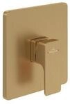 V&B Fertigmontageset Subway 3.0 UP-EHM-Dusche, Wandmontage, brushed gold ; Villeroy &