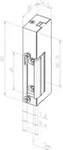 Assa Abloy effeff T&uuml;r&ouml;ffner ohne Schliessblech 19E DIN L/R o.S.