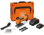 Fein Akku-Stichs&auml;ge f&uuml;r Metall und Holz 26 mm Hub F-IRON Jig 26 AS Set 2 x 4 Ah