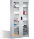 C+P Werkzeugschrank mit Sichtfenster-Dreht&uuml;ren, innen 4 B&ouml;den,...