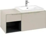 V&B Waschtischunterschrank Beck. re Subway 3.0 100,1x42,25x51,6cm, o LE/Gr mon., ca