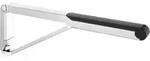Keuco WC-St&uuml;tzklappgriff AXESS Aluminium silber-eloxiert/schwarz, 700mm
