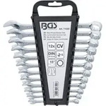 BGS Maul-Ringschl&uuml;ssel-Satz 71022, SW 8 - 19 mm, 12-tlg.