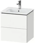 Duravit Waschtischunterschrank Compact L-Cube 52x42,1x55cm, 2 Schubk., wandh&auml;ngend,