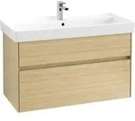 V&B Waschtischunterschrank Collaro 95,4x54,6x44,4cm, WT mittig, nordic oak