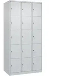 C+P Schlie&szlig;fachschrank Classic PLUS, 3 Abteile, 1850x900x500mm, 7035/7035...