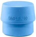 Halder Schonhammerkopf Simplex D 60 mm weich, blau