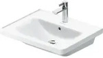 Duravit M&ouml;belwaschtisch D-Neo 60x48cm, m Hahnl., we., m &Uuml;L, Hahnloch