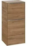 V&B Seitenschrank Subway 3.0 40x86x36,2cm, Sch L/Griff Alu gl, Kan Oa
