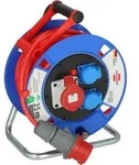 Brennenstuhl Garant CEE 1 IP44 Kabeltrommel (25m Kabel in signalrot, aus