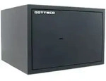 E/D/E M&ouml;beleinsatztresor PowerSafe 300 Doppelbartschloss anthrazit