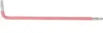 KS Tools Kugelkopf-TX-Winkelstiftschl&uuml;ssel, XL, T10, Pink