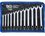 BGS Maul-Ringschl&uuml;ssel-Satz 71021, SW 8 - 19 mm, 12-tlg.