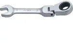 BGS Ratschenring-Maulschl&uuml;ssel 6909, kurz, abwinkelbar, SW 9 mm